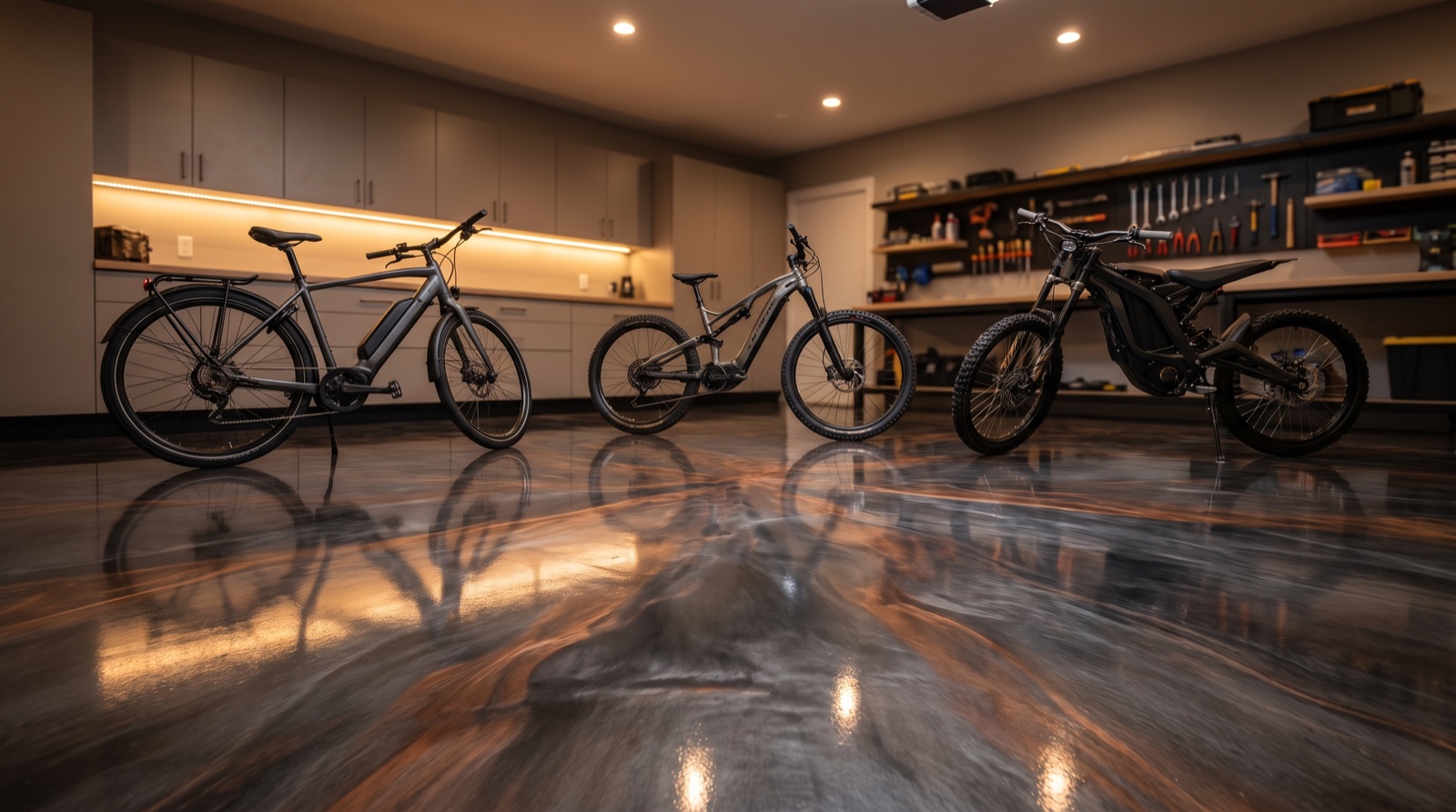 Orange County's E-Bike Boom Is Rewriting What a Garage Floor Has to Survive
